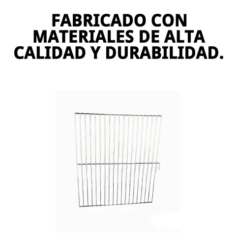 Vue latérale du séparateur grille volière élevage