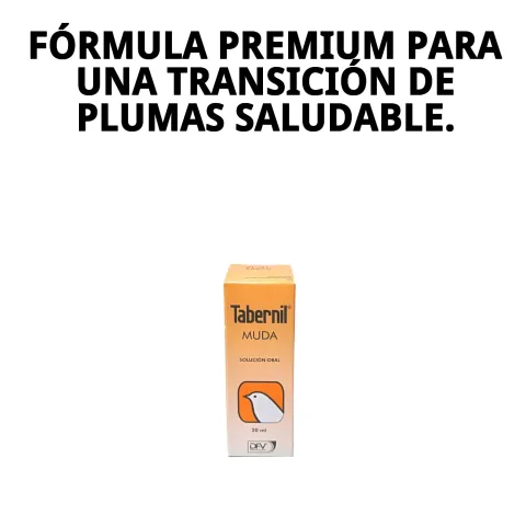 Tabernil Muda 20 ml soutien pour la mue des oiseaux