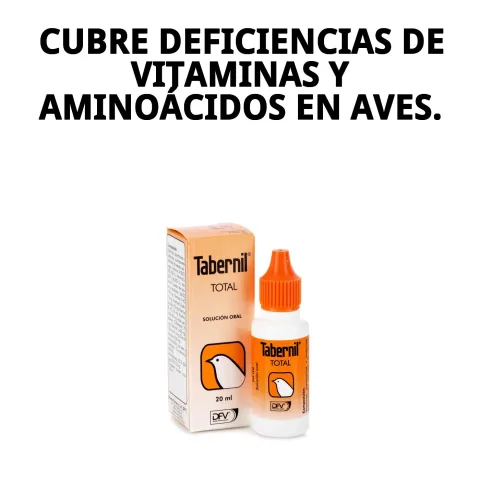 Supplément liquide pour oiseaux TABERNIL TOTAL sur table