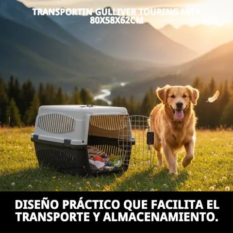 Transport léger et démontable du transportin Gulliver