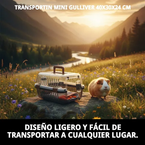 Transporteur léger et compact idéal pour voyages et déplacements courts