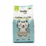 Litière pour Chats en Bentonite avec Charbon Actif 2,8 kg | Contrôle Optimal des Odeurs et Haute Absorption - 3,73 L