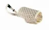 Muserolle Deluxe Pois Taille S Moly | Douce, Respirante et Ajustable pour Chiens Petits