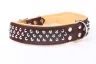 Collier cuir luxury clavo 75 cm