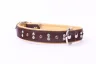 Collier Cuir Luxury Cristal 56 cm