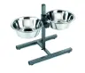 Gamelle double réglable 25cm 2 x 2,6 l