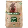 Nourriture pour chiens adultes au bœuf, poulet et légumes 20 kg Lobby | Aliment complet