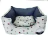 Coussin rectangulaire Fraises Gris T-1 50x42x21 cm