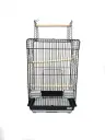 Cage Malawi blanche/noire 52x41x78 cm