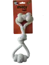 Jouet TPR Eco 26 cm double forme ergo