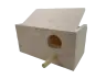 Nid en bois pour perruches 20x9,5x10,5 cm
