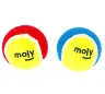 Balle de tennis 6,5 cm avec empreintes pack de 2
