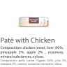 SUMMIT 10 Delish Poulet pour Chat 85 g | Pâté humide premium au poulet, ananas et pomme